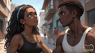 Sunlit Beach Oral Desire with the Hottest Dirty Ebony, Very First Time XXX, Stunning Ebony Queen!