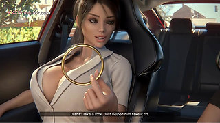 Dr. Diana Cheating her Husband with a BBC Patient (3D Sexgame) HQ