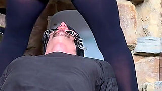 Pissing Down My Slave’s Throat - Open Wide for Mistress