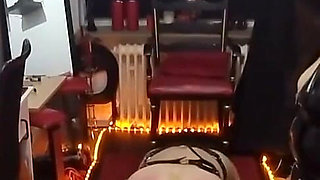 Wax Dripping Gaping Asshole - Mature Slut Stretched Wide