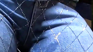 Sorry About My Boss - Shiny Jeans Cameltoe, Deep Blowjob and Wet Squirt Apology