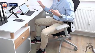 Secretary Punished By Her Boss Rough Deepthroat Blowjob For Missed Deadline And A Messy With Ritzy Rain