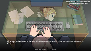 Naruto: Kunoichi Trainer - Big Ass Blonde Secretary Teen Has Risky Office Sex at Work with a Big Dick Co Worker