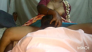 Priyanka housewife pussy eating with young man