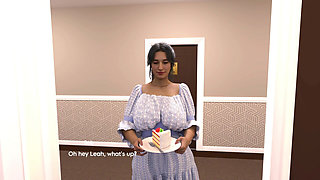 I Fucked and Creampied My Nextdoor Lactating Bigtits MILF