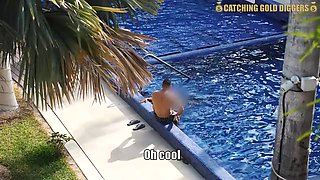 Big JUGS dark ebony spic receives passionate white guy