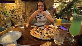 Laura Quests Public Nudity Date Turns to Rough Hardcore Fuck and Cum Blast