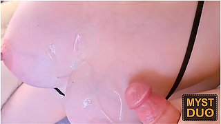 She Loves To Ride While I Suck Her Wonderful Tits