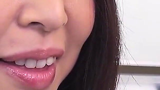 Lingerie Japanese Scene-3 Busty Asian Secretary Erika Nishino in Lingerie Fucking in the Office