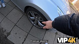 Vip4k. she showed me her breasts in public, and i sold them a car