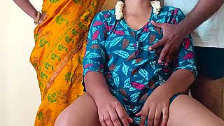 Step Sisters Threesome - Indian Romance with Fingering & Sucking