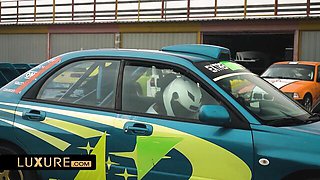 Luxure featuring Selva Lapiedra's handjob clip