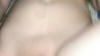 My elder daughter riding fat cock of my BF