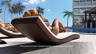 Shared Desires Hot Wife on the Beach in Bikini - Episode 1