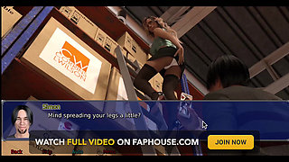 Office wife #9: Stacy played with her toy