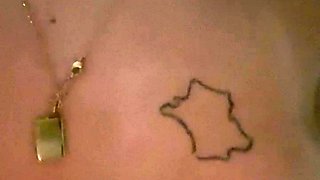 SMALL TIT BRUNETTE TATTOOED TEEN GIRLFRIEND CAUGHT IN SHOWER