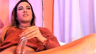 Amateur busty shemale fucking ass of tranny