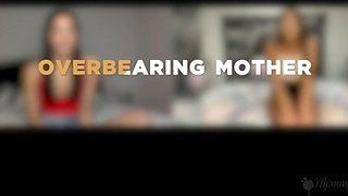 Mature blonde cougar explores remote sensual masturbation with her stepdaughters
