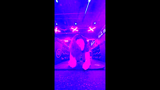 Women Feel Hot Being in the Gym and Touch Each Other in the Bathroom