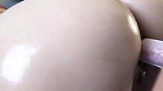 Latina Gets Fucked with a Dildo in the Ass Homemade Sex