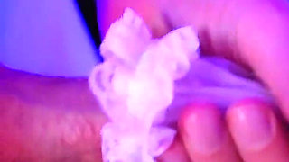 Nylon Orgasm - crossdresser, Tights Fetish, Kinky Amateur European Couple