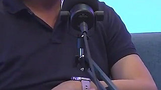 Oiled Latina with Beautiful Tits Kataleya Ross Hops up the Vibrator Machine Until She Cums! Juan Bustos Podcast
