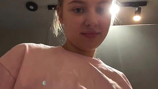 Public fucking in the gym Close up