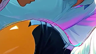 New Moroccan Secretary Fuck for Boss - Ai Animation