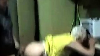 American Amateur Fucks a Dirty-Talking Granny in Doggy Style