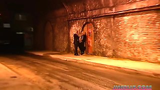 Uk Street Wife Blows My Mind At - Alicia Rhodes And Jim Slip
