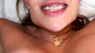 Latina Beauty Carmela Clutch Cums All Over Stud's Huge Dick