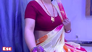 Desi Aunty Helps Me Pee Then Fucks Me Doggy Style - Sammy Sins Rough Homemade Indian Sex