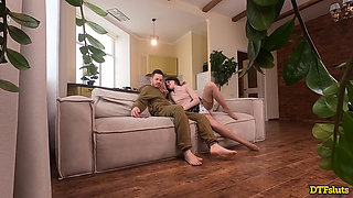 DTFsluts - Hot Pearl's Pink Pussy Pleasure - Licked, Stuffed, and Satisfied