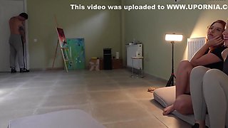 Fucking Hell! He Lied About The Exit And Fucked Me In The Ass In A Fucking Basement In Front Of Some Locked-in Woman With Ashby Winter