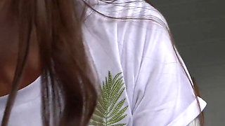 Lilu Moon Sucks Naughty Roommate's Big Cock Till Cum on Body POV