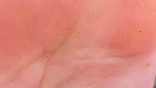 Receptionist's Big Stinky Feet Worship POV