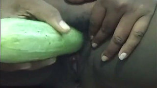 Malayali Lady Cucumber in Puzzy