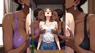 Yuri Hentai Lesbian Rimming & Pussy Licking Comp ( Old Young Edition )