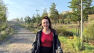 Virgin teen's dick gets lucky with a slutty stranger