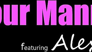 Lovely Alexis's housewife dirt