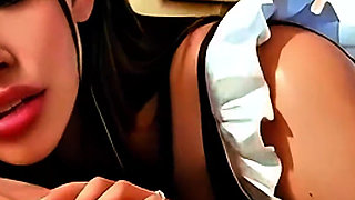 Big Tits Brunette Maid Intense Home Fuck and Sucking (100% Ai Generated)