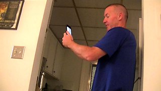 Interracial blowjob fuck jerk and facial at gloryhole