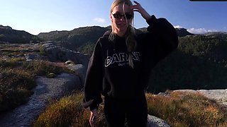 Random blondie nurse throated out my venomous dick, and I