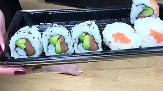 He Takes His Meal Thanks to My Feet...