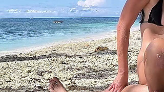 Intense Beach Sex Doggy, Cowgirl Positions & Squirting - Nomadsplay - Fhd