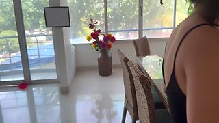 Stepson Breaks The Ass Of The Maid Hired By His Stepmother