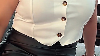 MILF Latina Amateur Secretary in Casting Cowgirl Doggystyle Cum Reveal Oral Sex Mature Erotic Real Couple