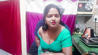 Full Service Desi Maid Fucked in the Kitchen - Tamil Hot Video with Dirty Talking