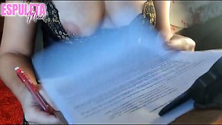 Calling the naughty secretary - Guided handjob