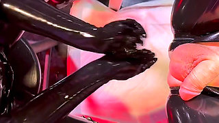 Latex Double Anal Fisting Ft Mistress Lunatika and Maz Morbid